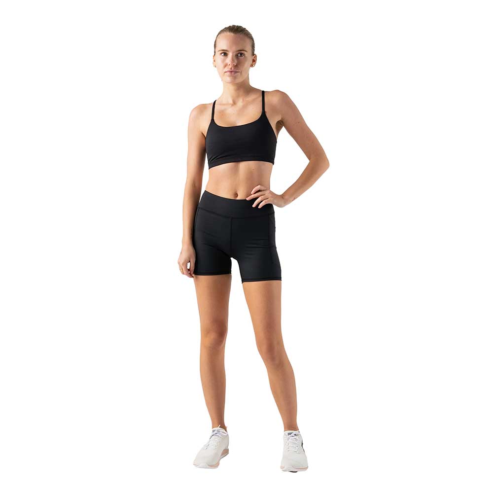 Women's Speed Leggy 4" Running Shorts - Black