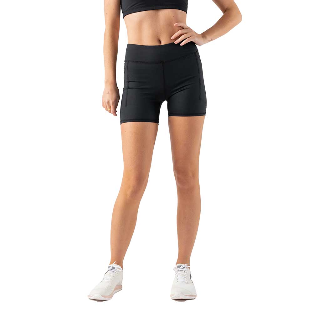 Women's Speed Leggy 4" Running Shorts - Black