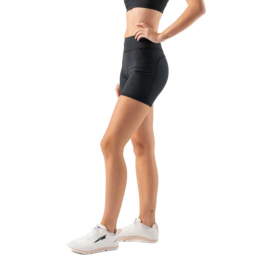 Women's Speed Leggy 4" Running Shorts - Black