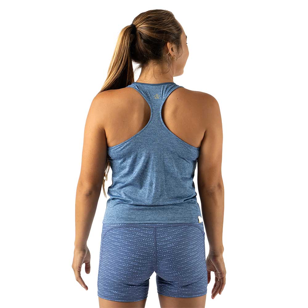 Women's EZ Vee Tank - Cornflower Blue