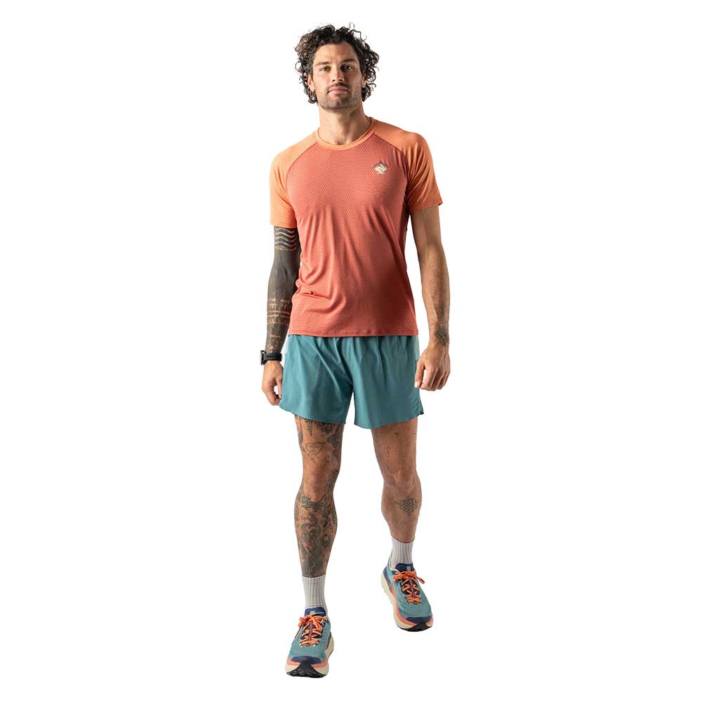 Men's EZ Tee Perf Short Sleeve Trail - Langoustino