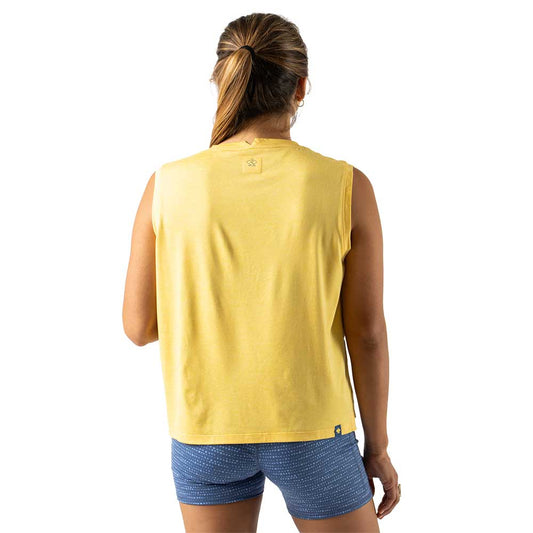 Women's EZ Muscle Tank - Sunflower