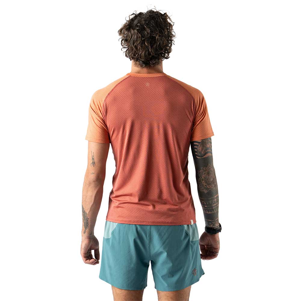 Men's EZ Tee Perf Short Sleeve Trail - Langoustino