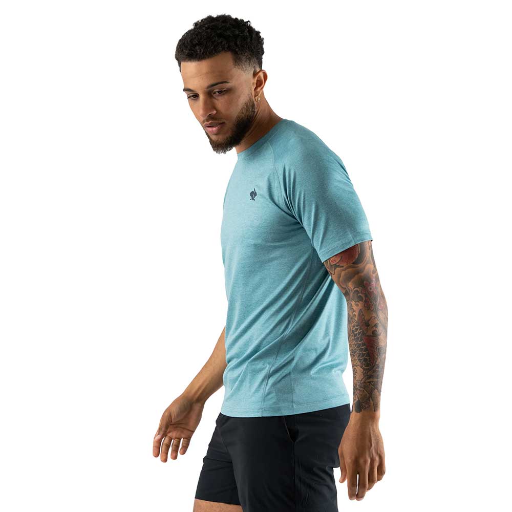 Men's EZ Tee SS - Nile Blue Heather
