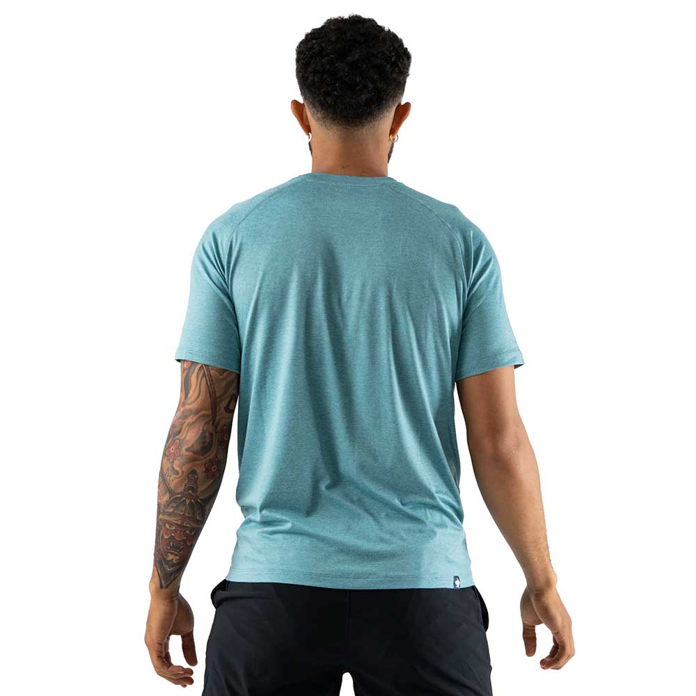 Men's EZ Tee SS - Nile Blue Heather