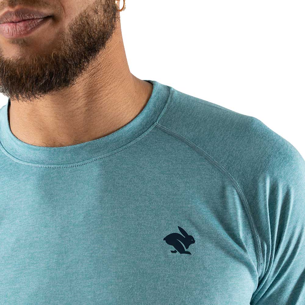 Men's EZ Tee SS - Nile Blue Heather