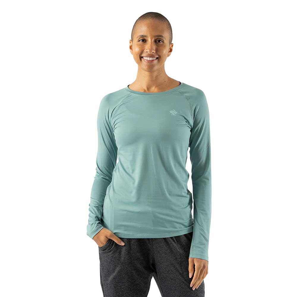 Women's EZ Tee Long Sleeve - Oil Teal