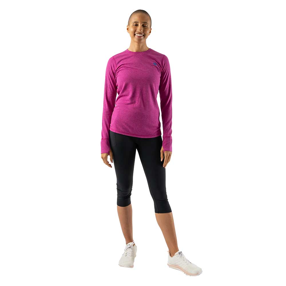 Women's Outrun Long Sleeve - Festival Fuschia