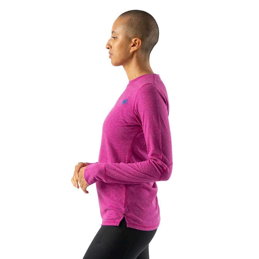 Women's Outrun Long Sleeve - Festival Fuschia