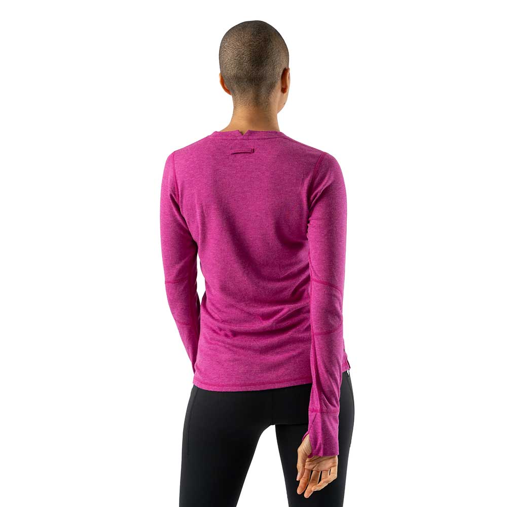 Women's Outrun Long Sleeve - Festival Fuschia