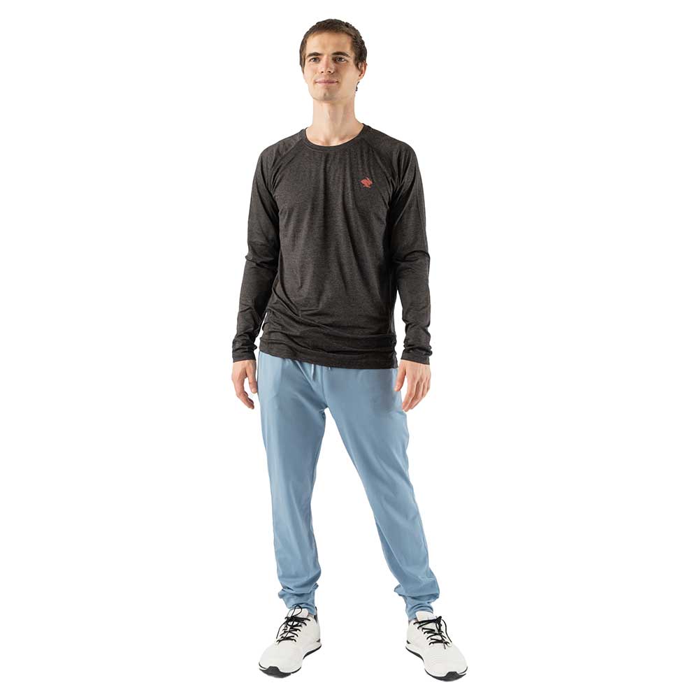 Men's EZ Tee LS - Black Coffee