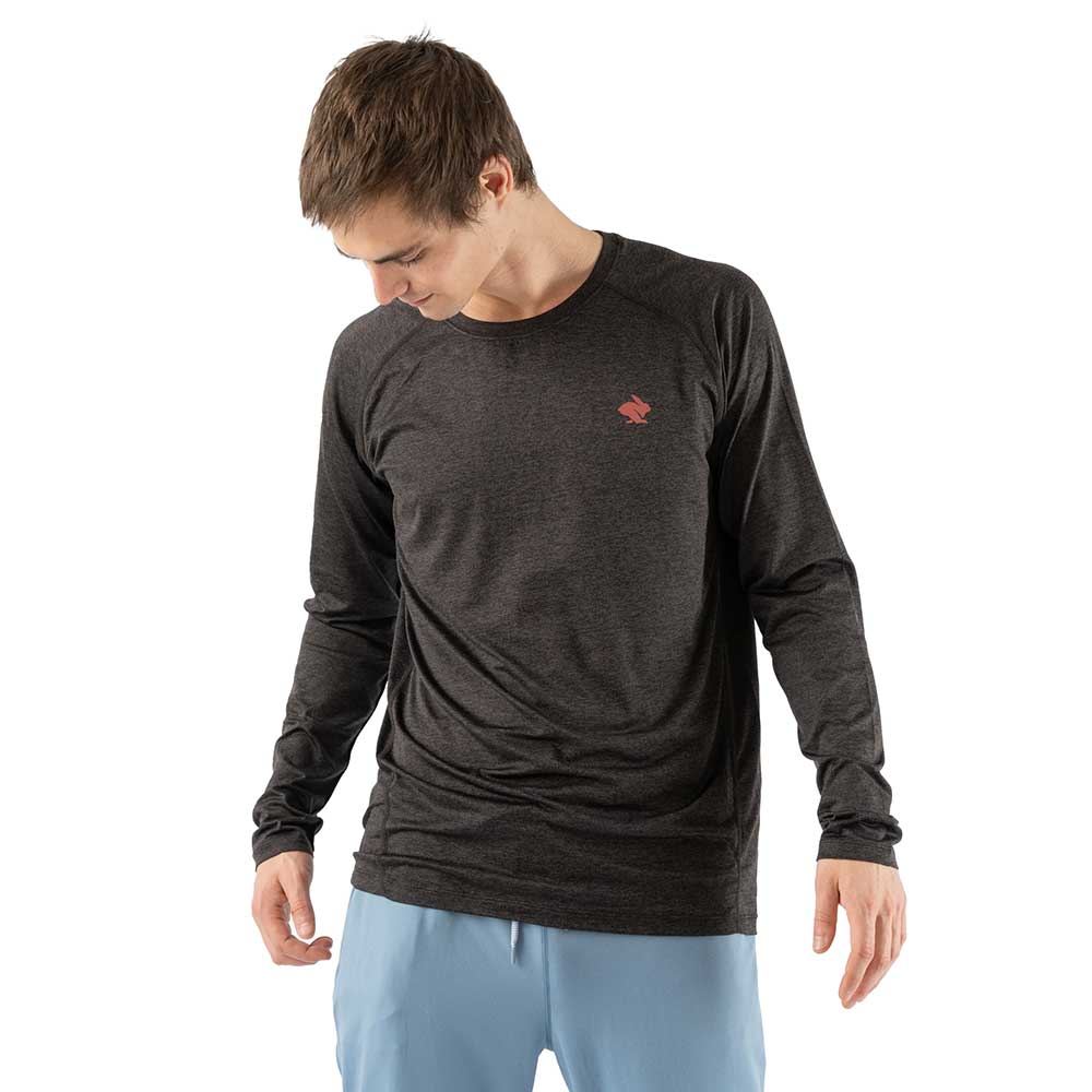 Men's EZ Tee LS - Black Coffee
