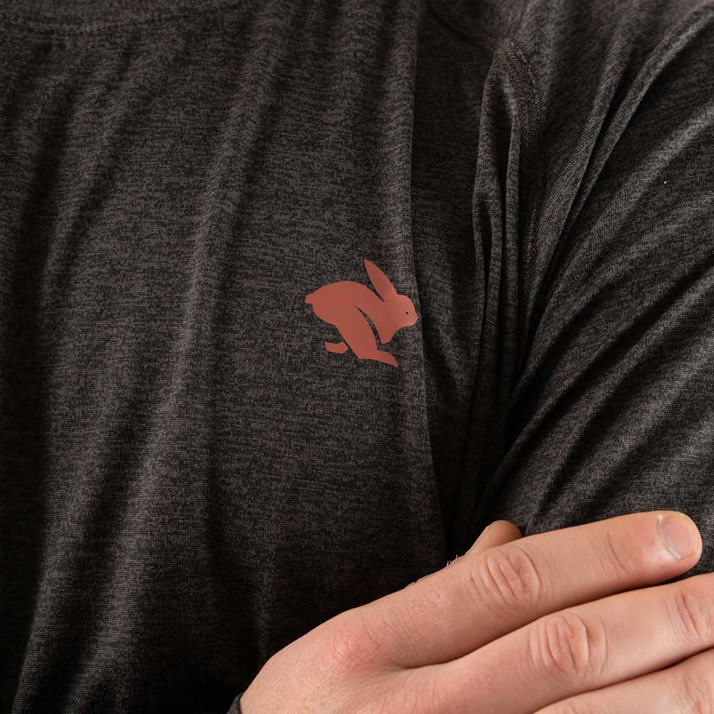 Men's EZ Tee LS - Black Coffee