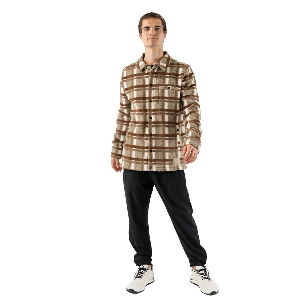 Men's Fleece of Mind - Plaza Taupe Plaid