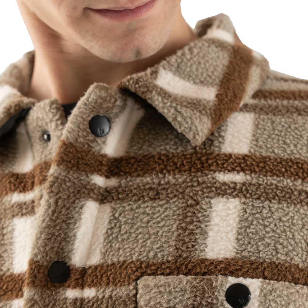 Men's Fleece of Mind - Plaza Taupe Plaid