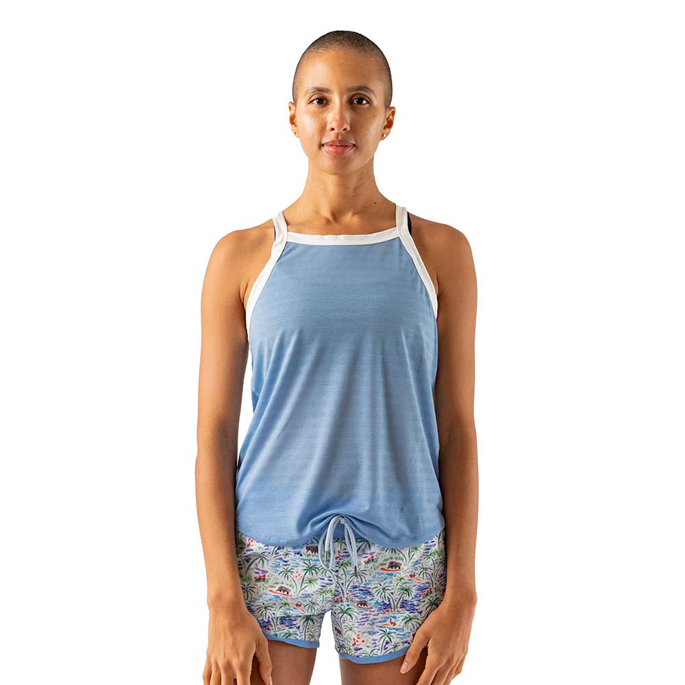 Women's Seabreeze Tank Top - Bel Air Blue