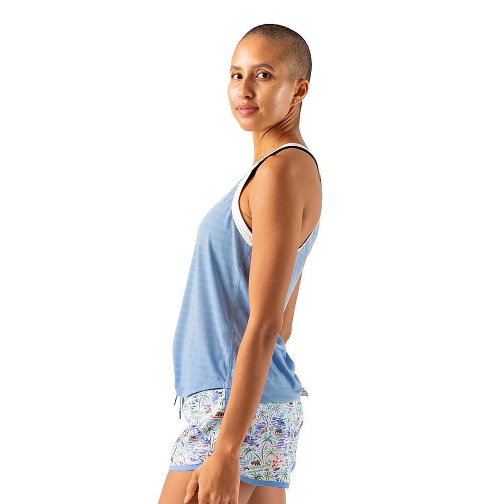 Women's Seabreeze Tank Top - Bel Air Blue