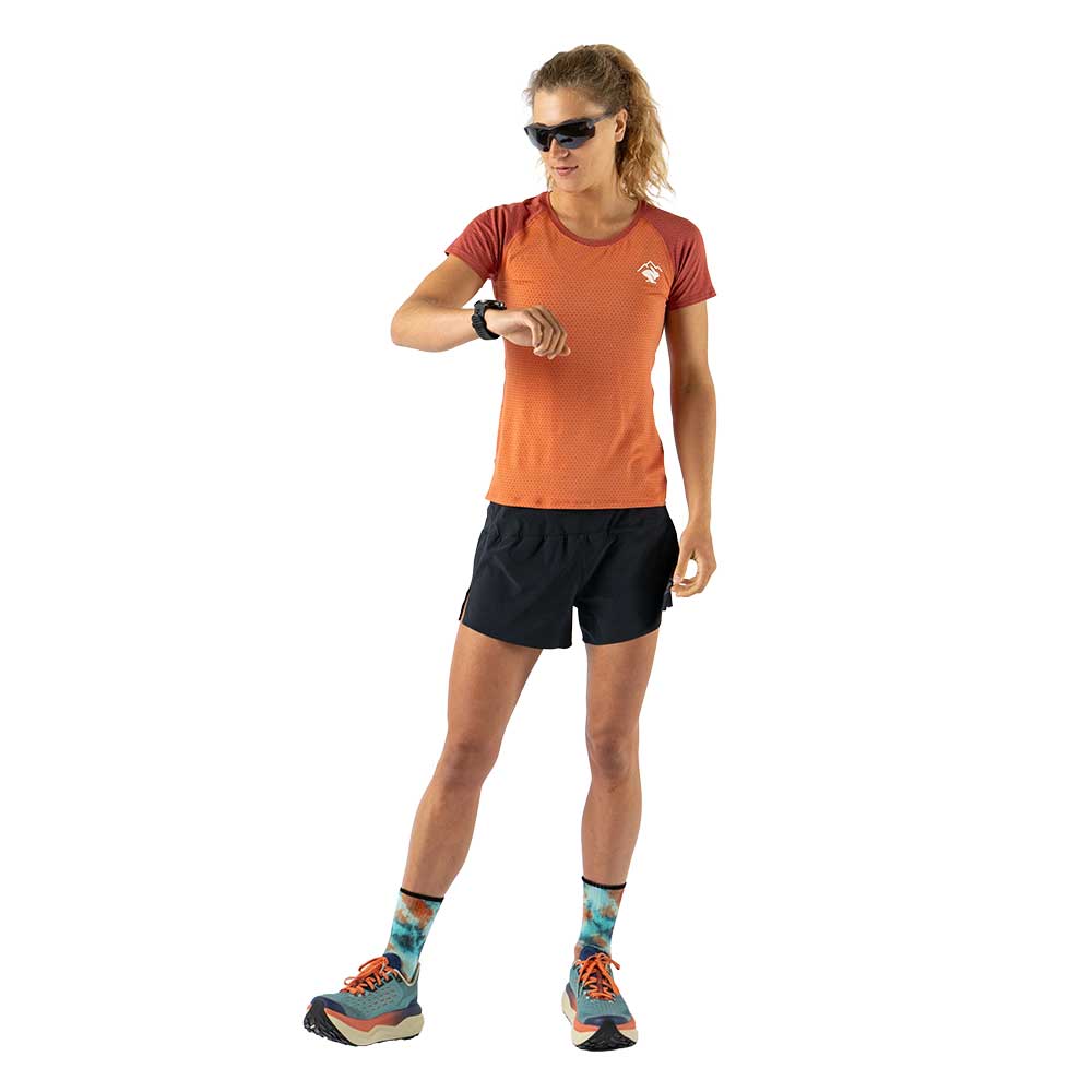 Women's EZ Tee Perf Short Sleeve Trail - Langoustino