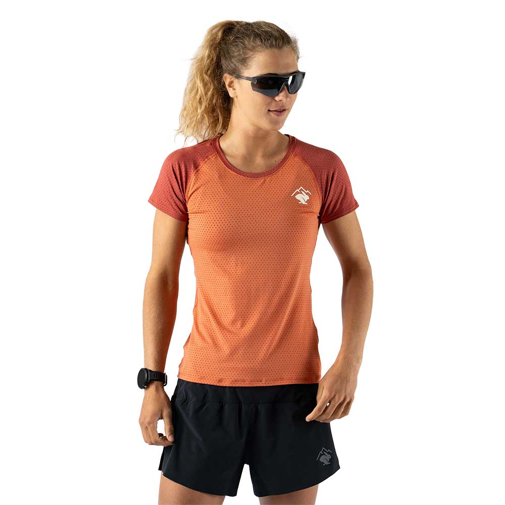 Women's EZ Tee Perf Short Sleeve Trail - Langoustino