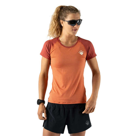 Women's EZ Tee Perf Short Sleeve Trail - Langoustino
