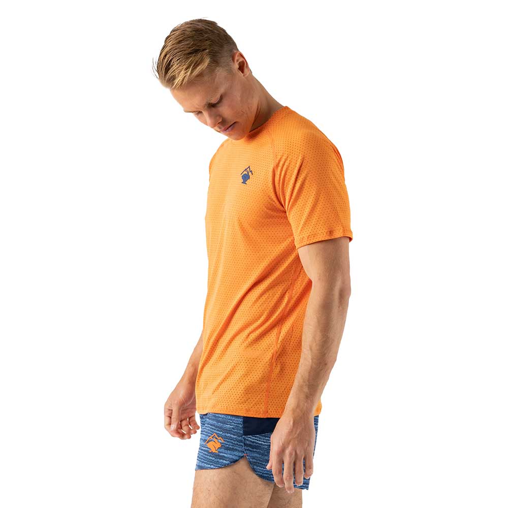 Men's EZ Tee Perf SS Top - Vibrant Orange