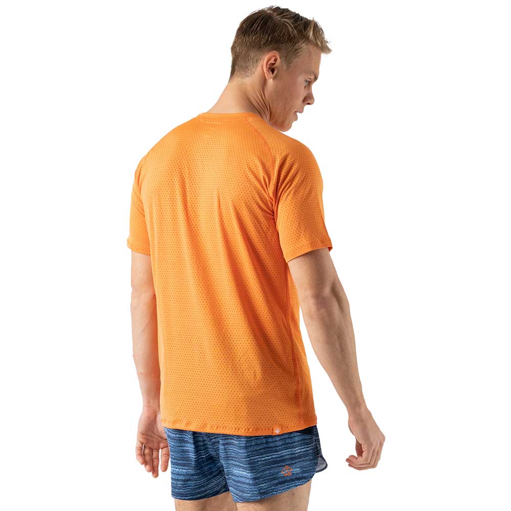 Men's EZ Tee Perf SS Top - Vibrant Orange