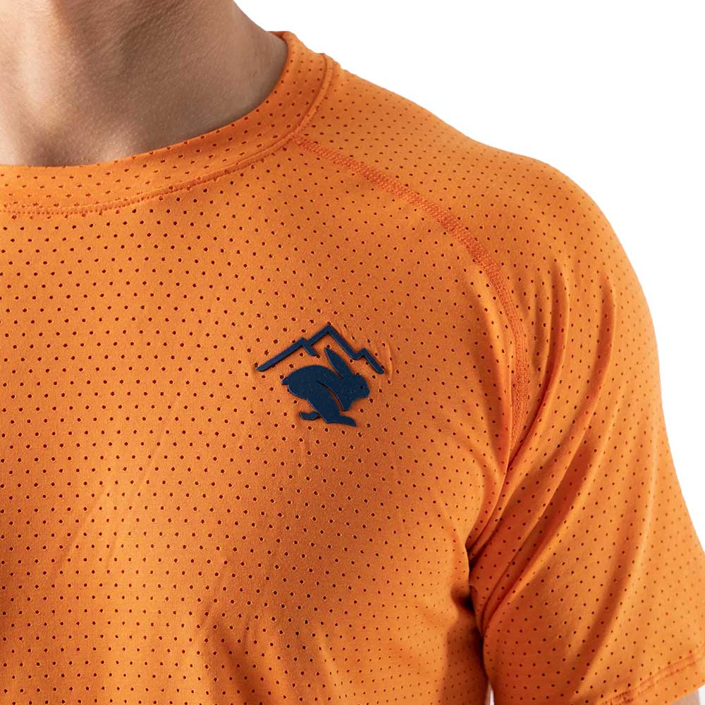 Men's EZ Tee Perf SS Top - Vibrant Orange