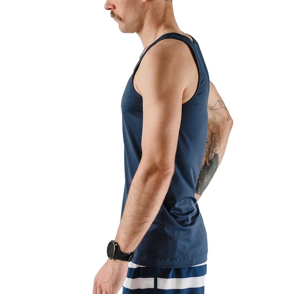 Men's Welcome to the Gun Show Perf Ice Top - Dress Blues