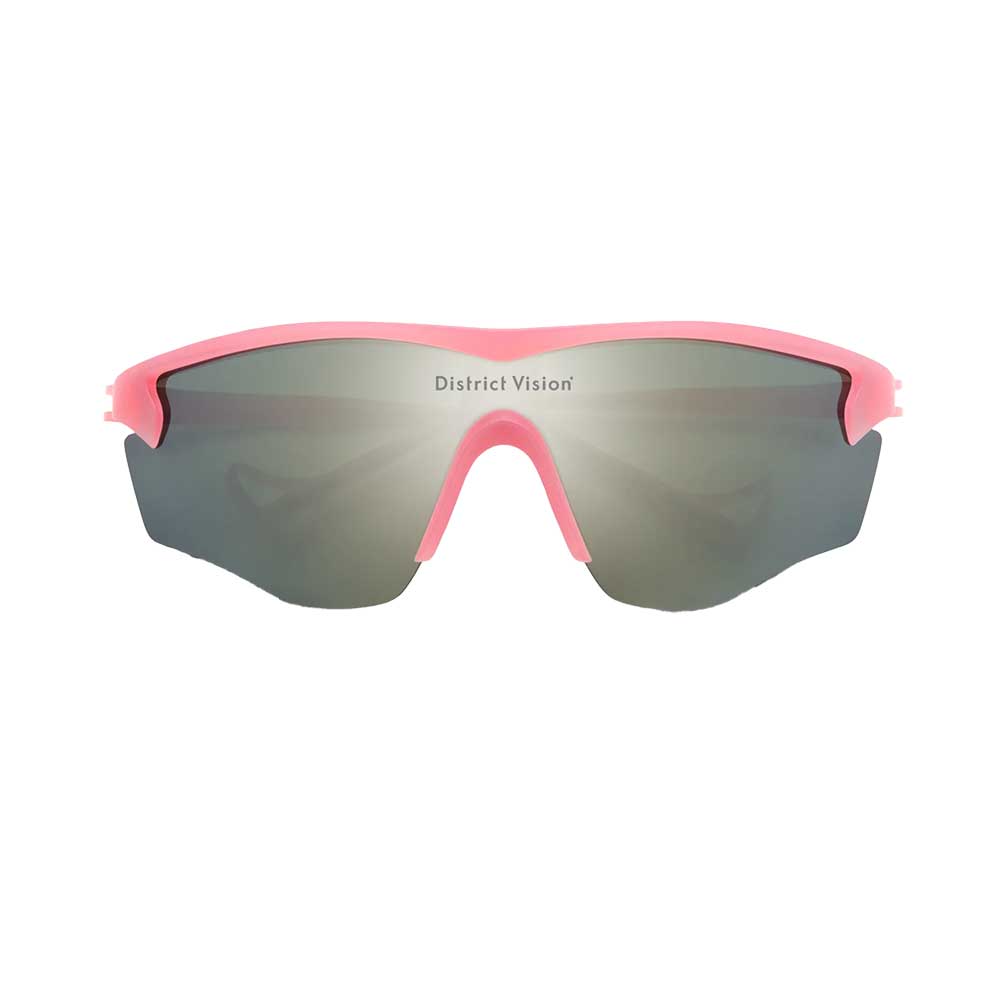Junya Racer - Powder Rose/D+ Silver Flash Mirror