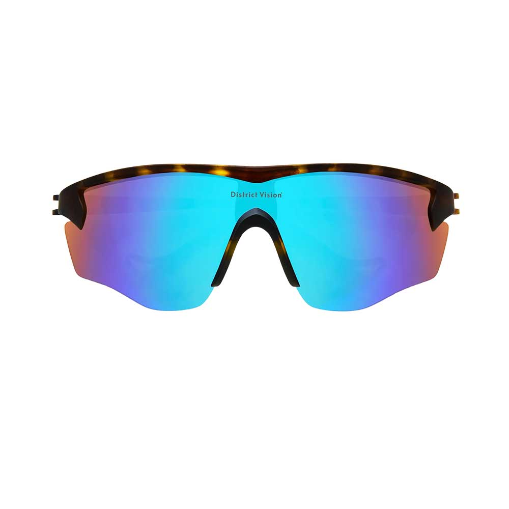 Junya Racer - Tortoise/D+ Blue Mirror