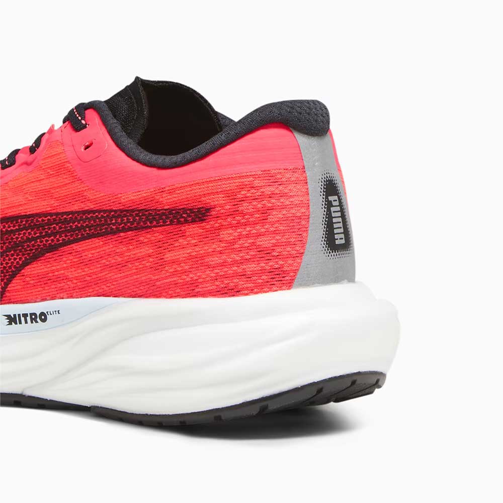 Women's Deviate Nitro 2 Running Shoe - Puma Black/Fire Orchid- Regular (B)