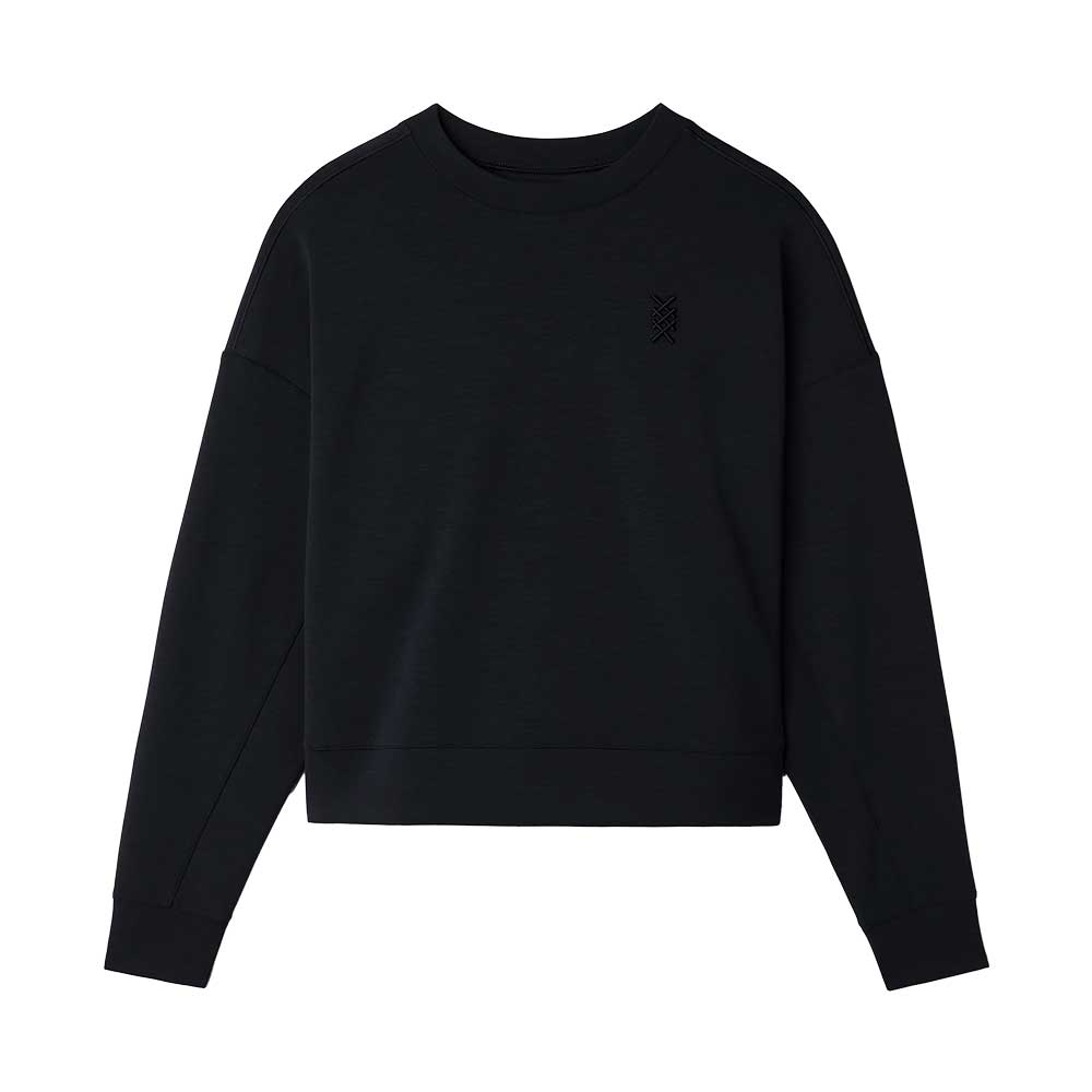 Women's DreamGlow Crewneck - Pure Black Heather