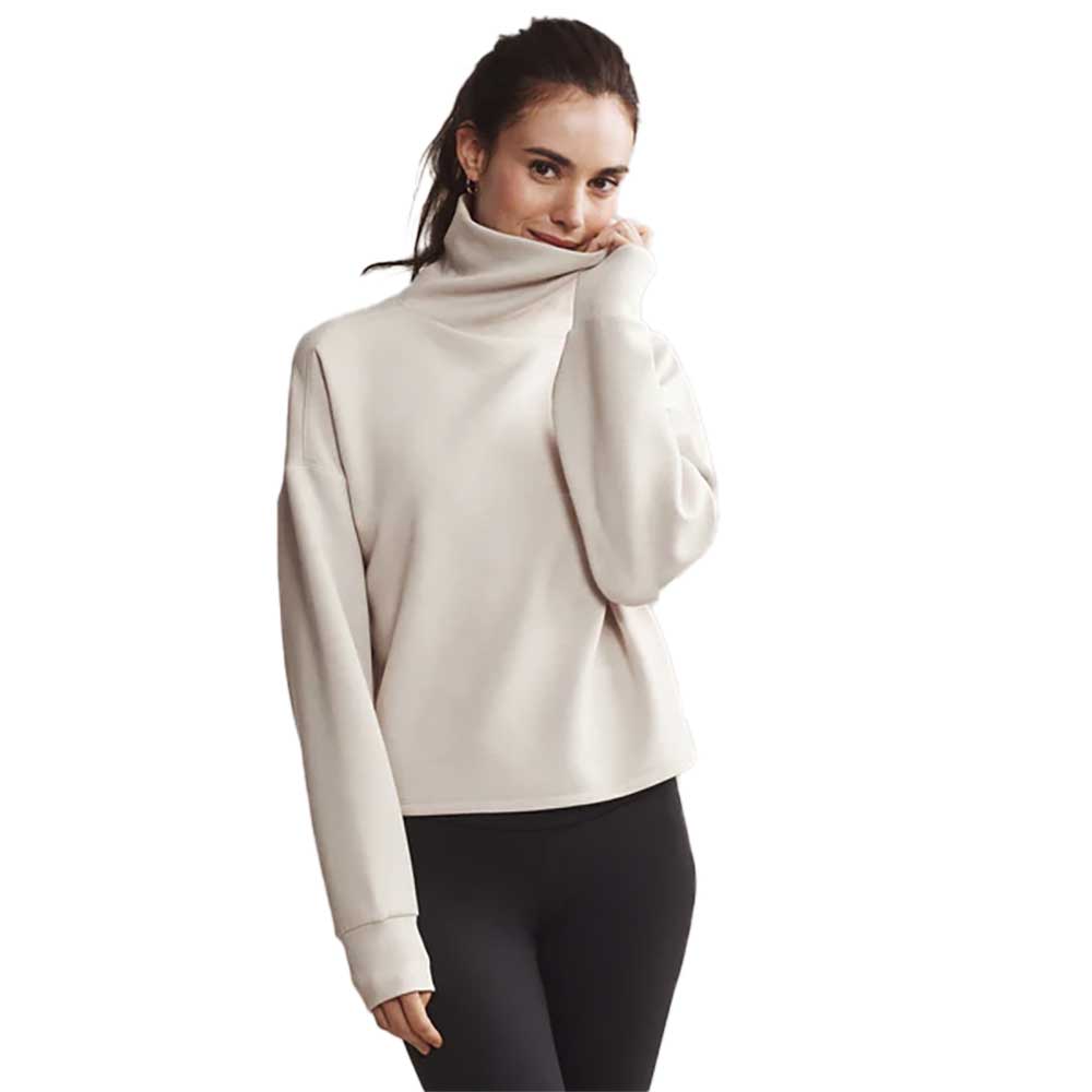 Women's DreamGlow Mock Neck - Sand