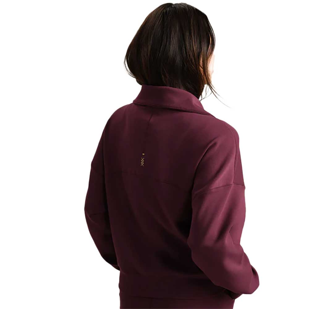 Women's DreamGlow 1/2 Zip - Bordeaux Red