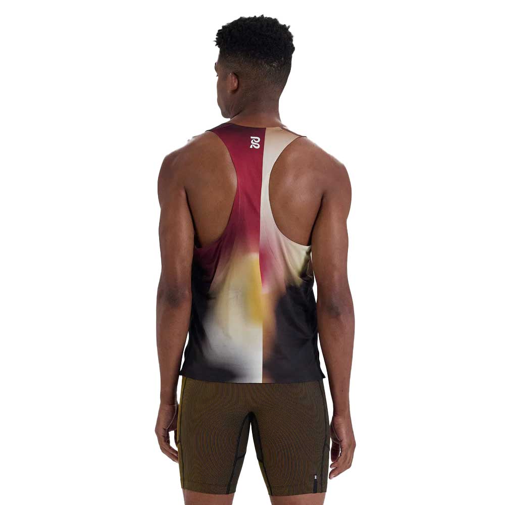 Men's The Printed Racing Singlet Drift - Gradient - Dijon Multi