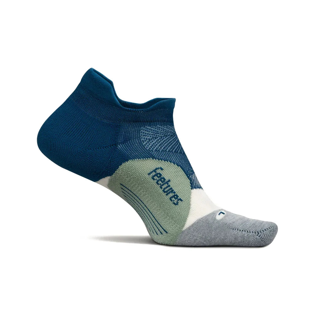 Elite Ultra Light No Show Tab Sock - Midnight Woods