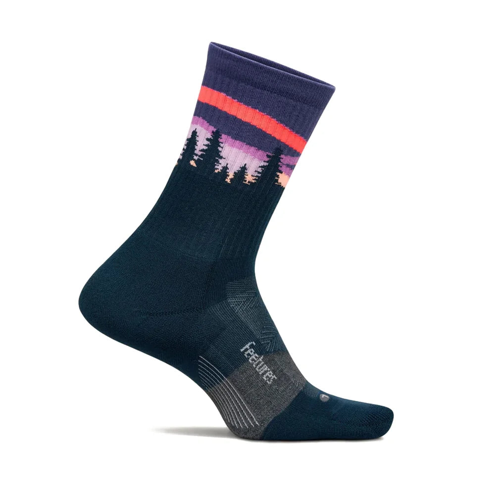 Trail Max Cushion Mini Crew - Purple Aurora