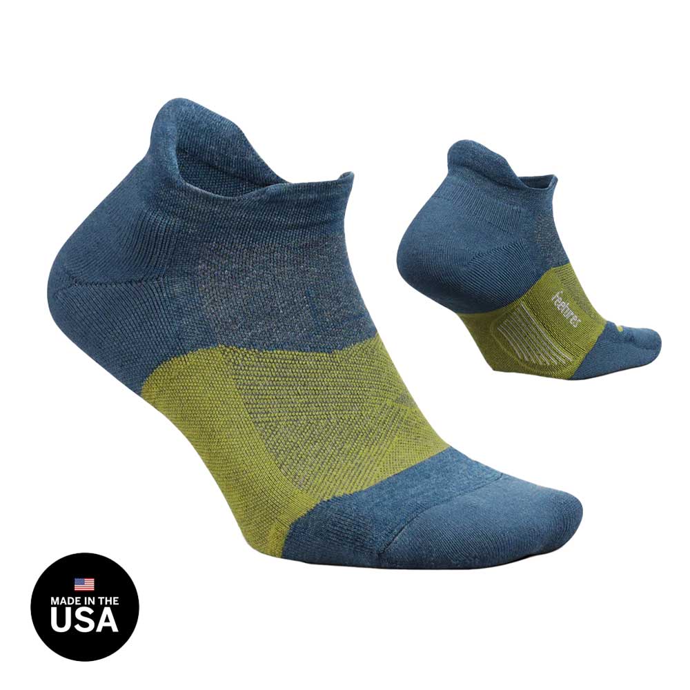 Merino 10 Max Cushion No Show Tab - Midnight Moss