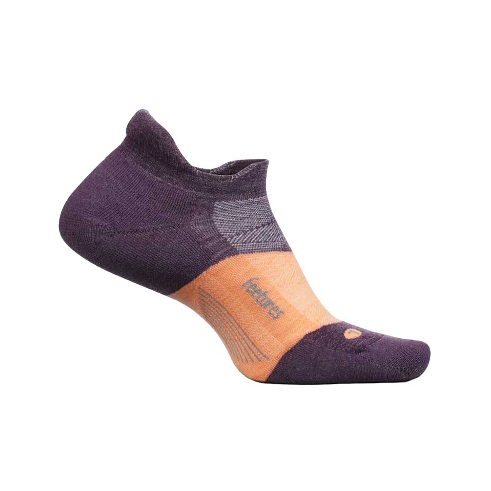 Merino 10 Max Cushion No Show Tab - Spicy Plum