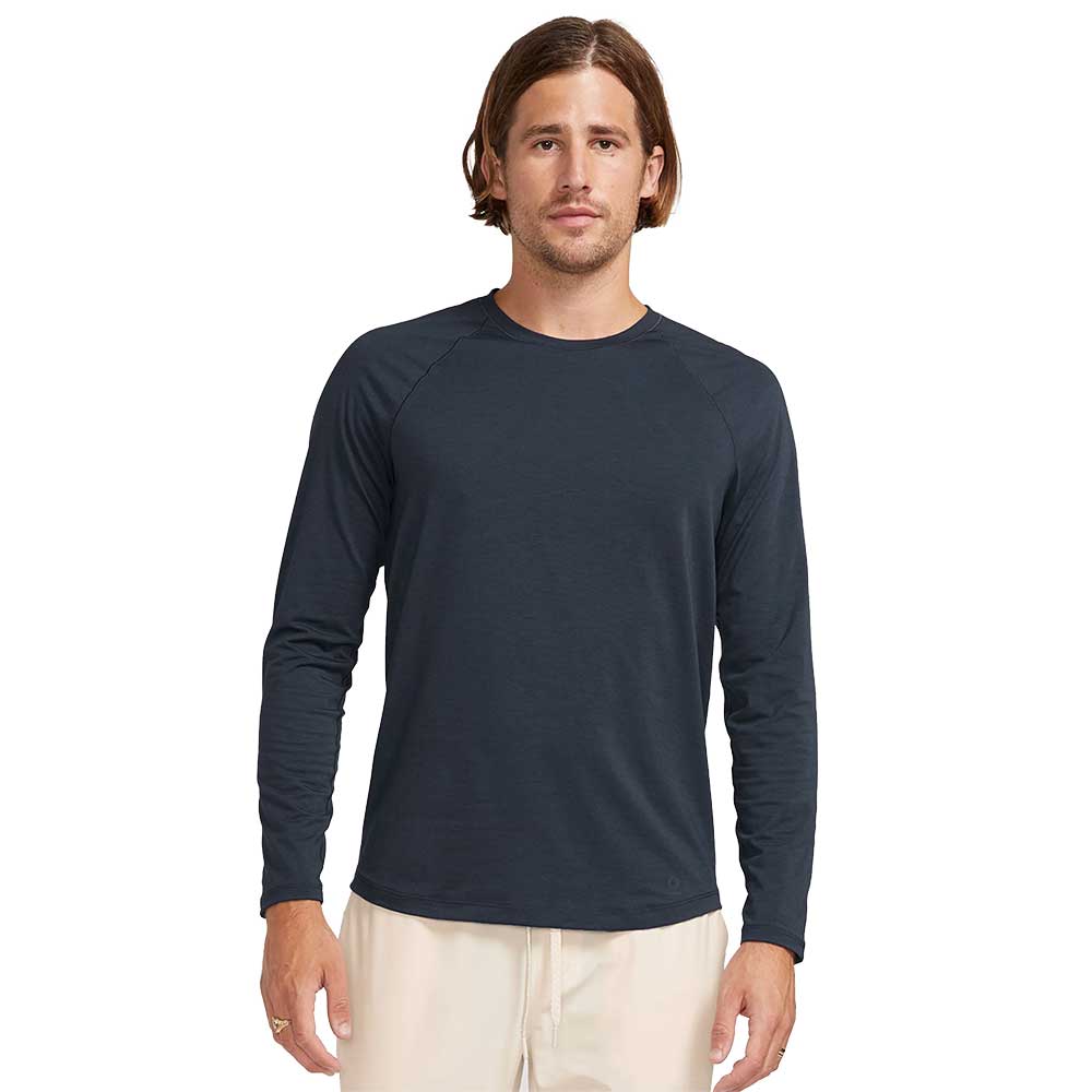 Men's ALRN Raglan Long Sleeve Tee SP26 - Midnight Navy