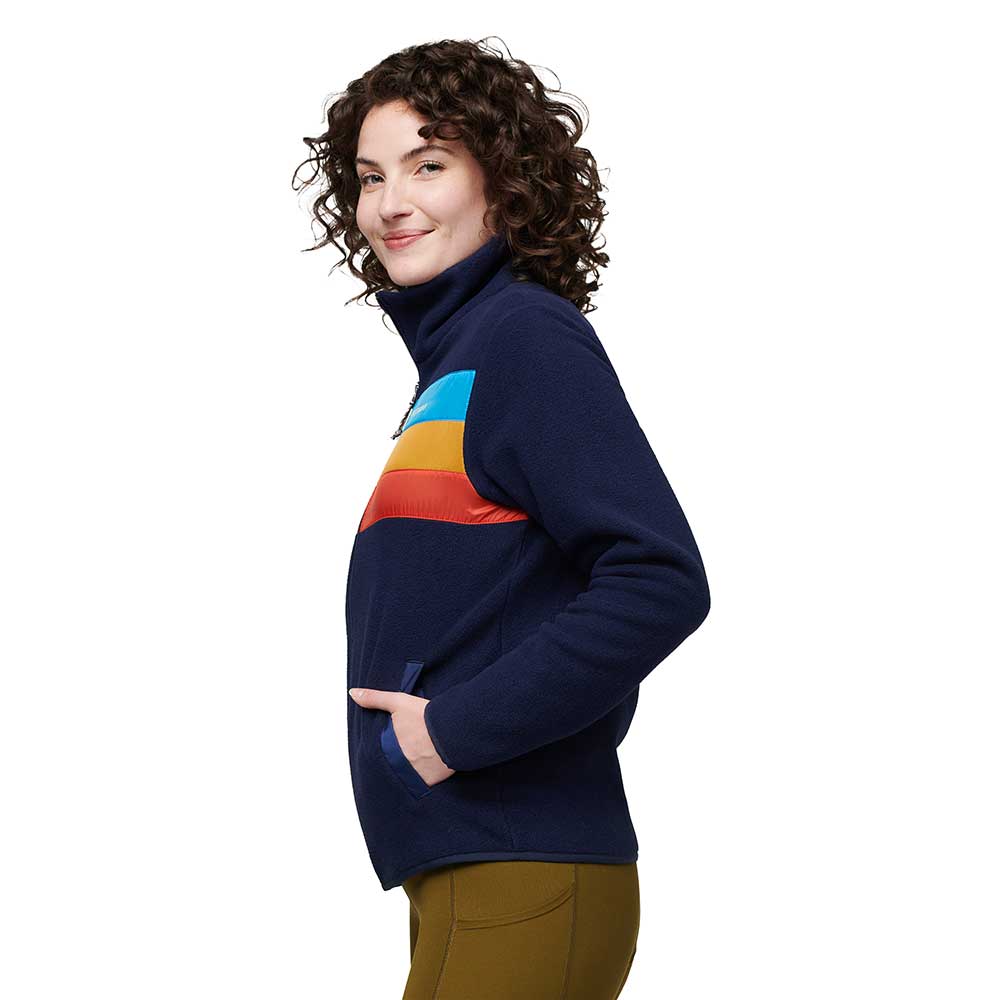 Woman's Teca Fleece Full-Zip Jacket - Half Full