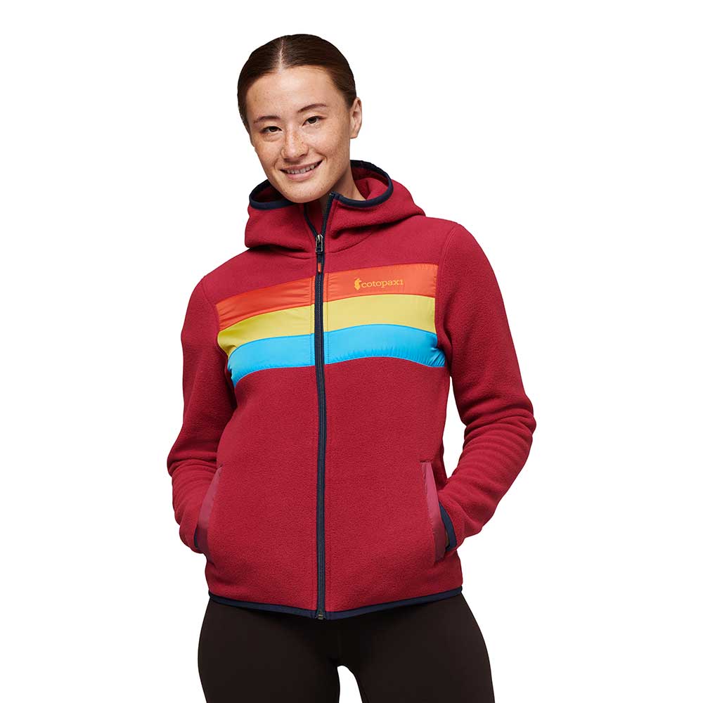 Woman's Teca Fleece Full-Zip Jacket - Danger Zone