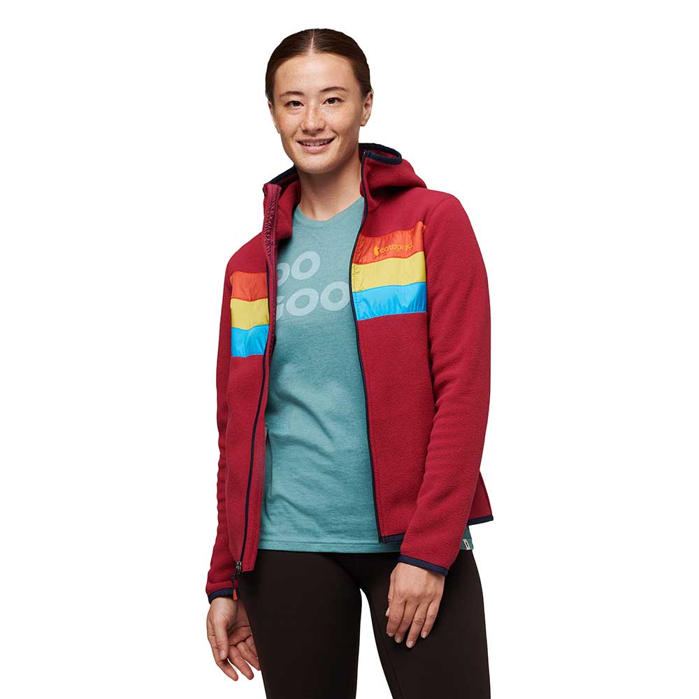 Woman's Teca Fleece Full-Zip Jacket - Danger Zone