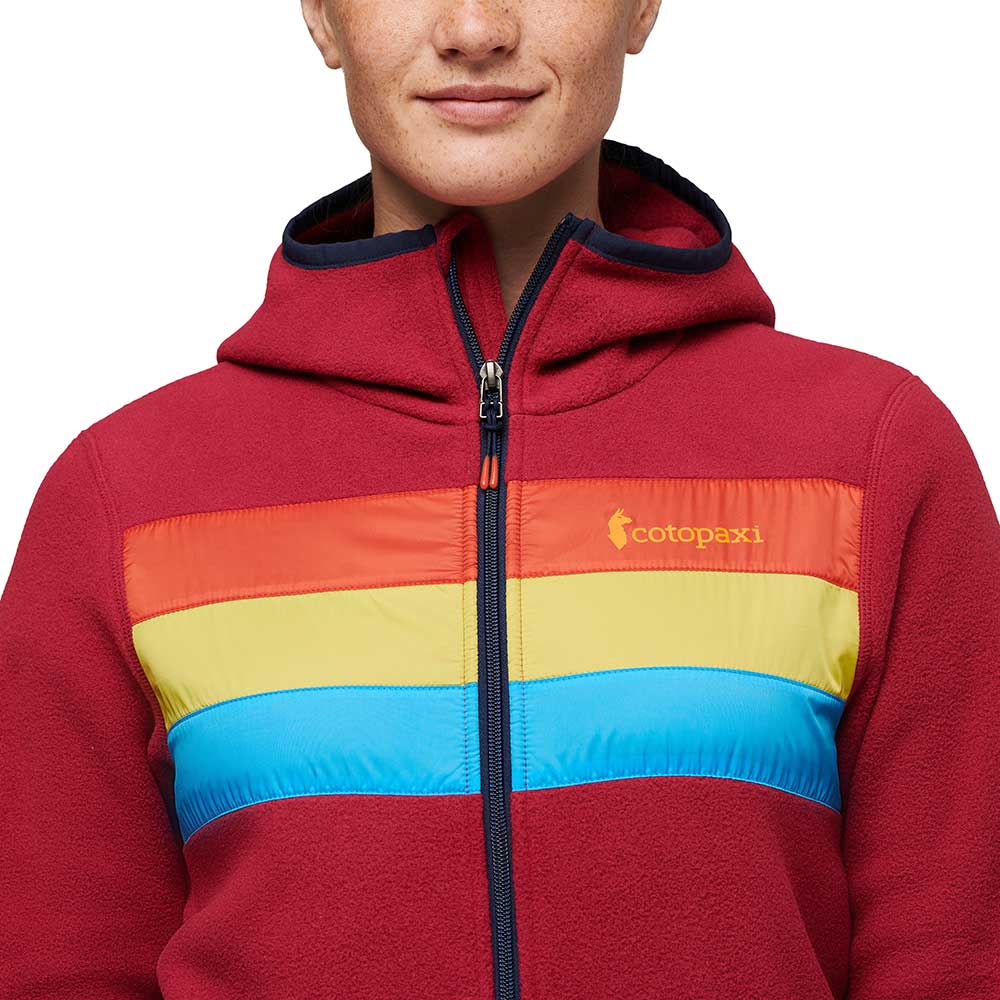 Woman's Teca Fleece Full-Zip Jacket - Danger Zone