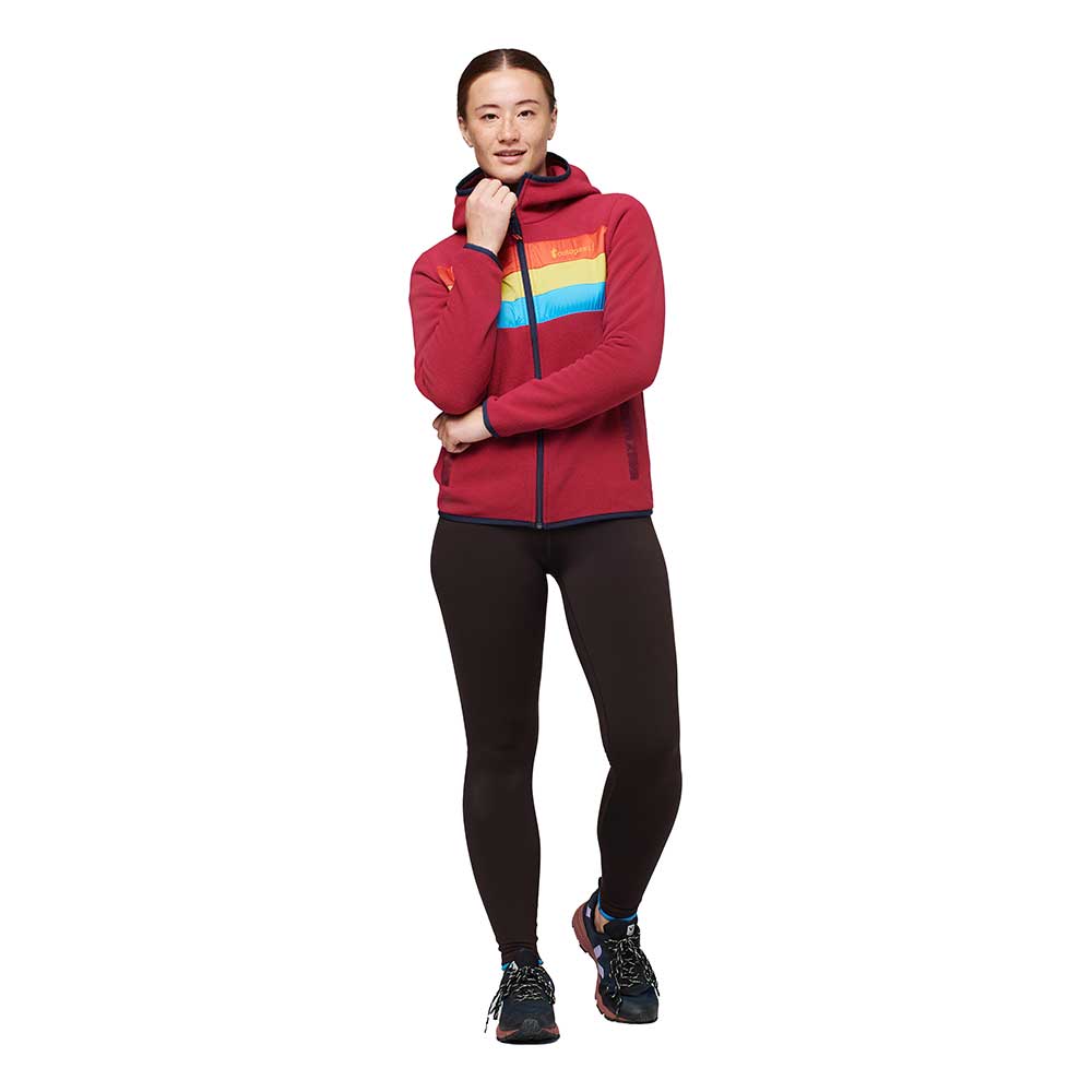 Woman's Teca Fleece Full-Zip Jacket - Danger Zone