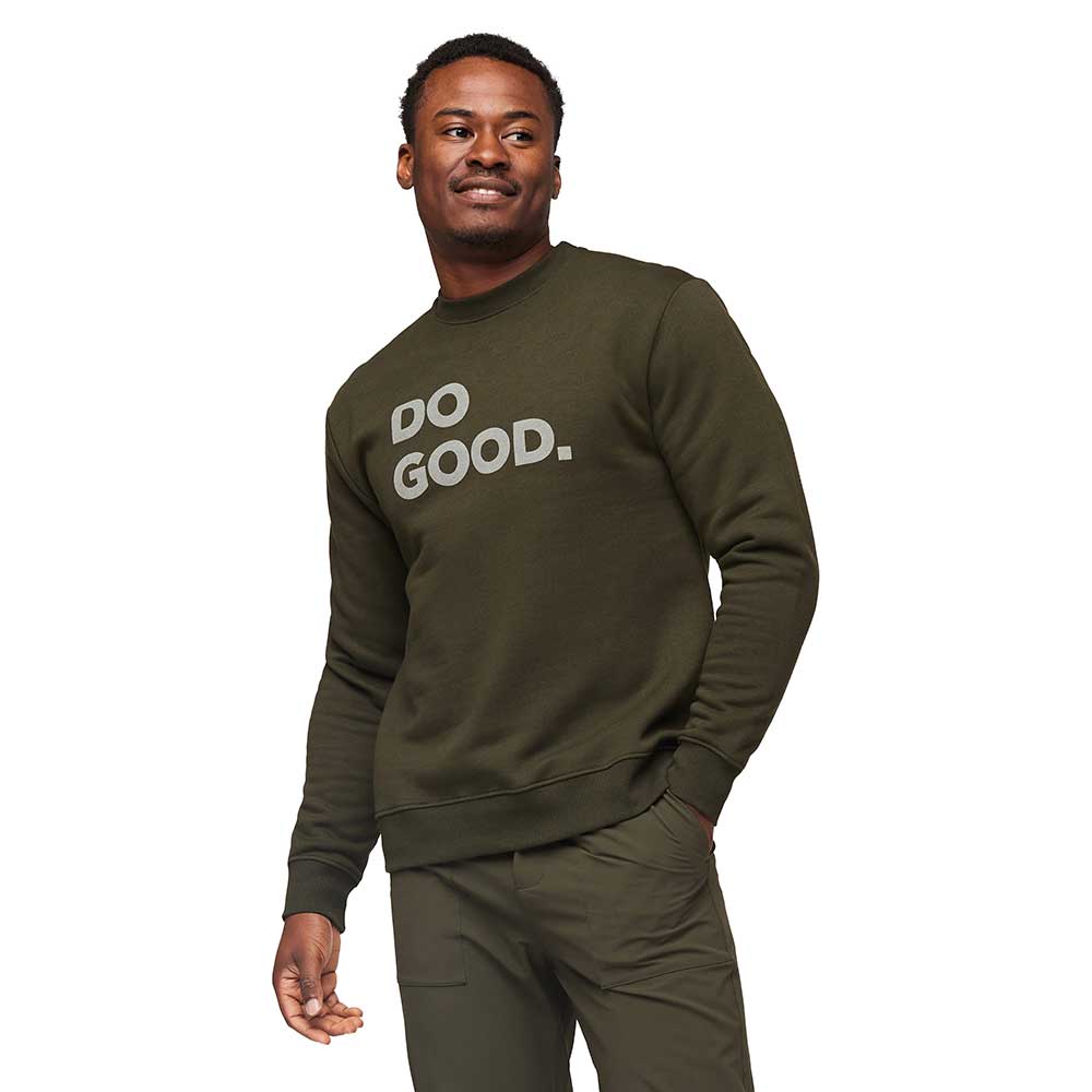 Men's Do Good Organic Crew Sweatshirt - Woods