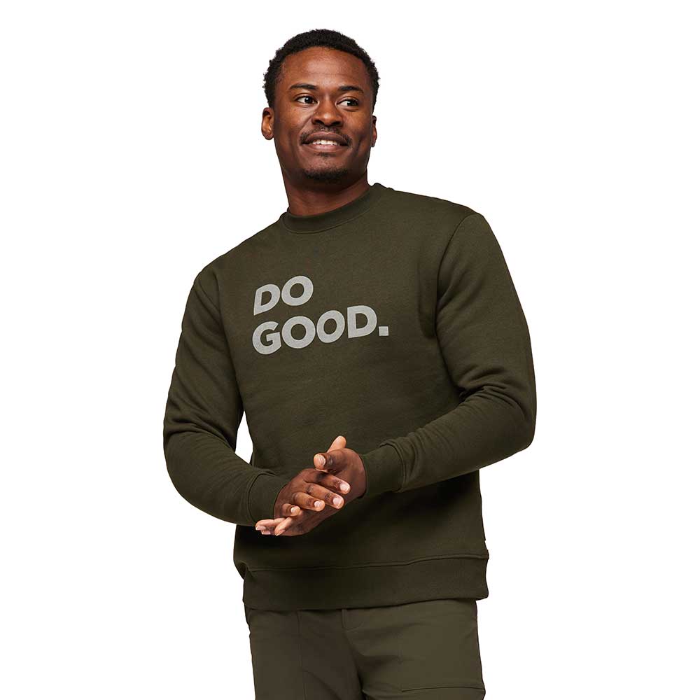 Men's Do Good Organic Crew Sweatshirt - Woods