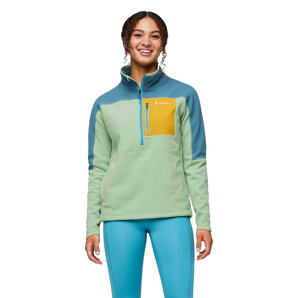Women's Abrazo Half-Zip Fleece Jacket - Blue Spruce/Aspen