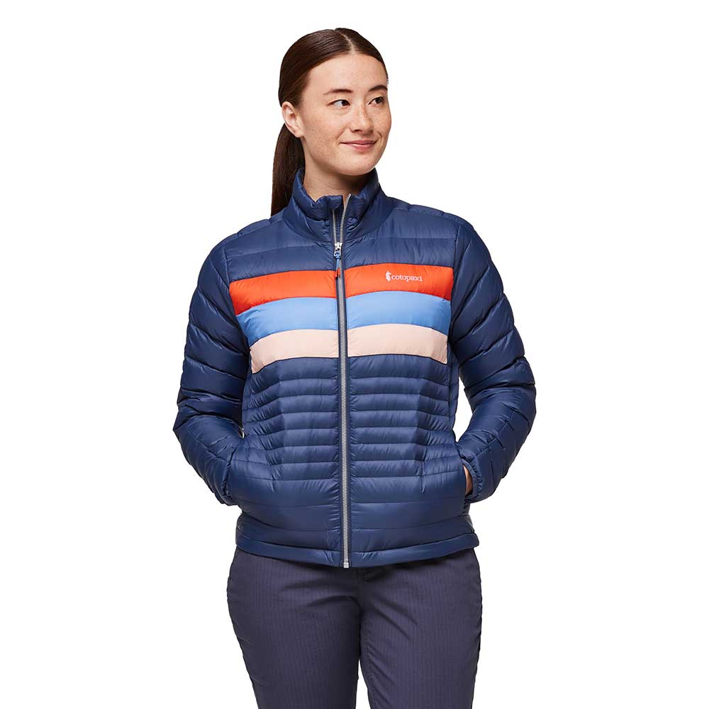Women's Fuego Down Hooded Jacket 2023 - Ink/Rosewood