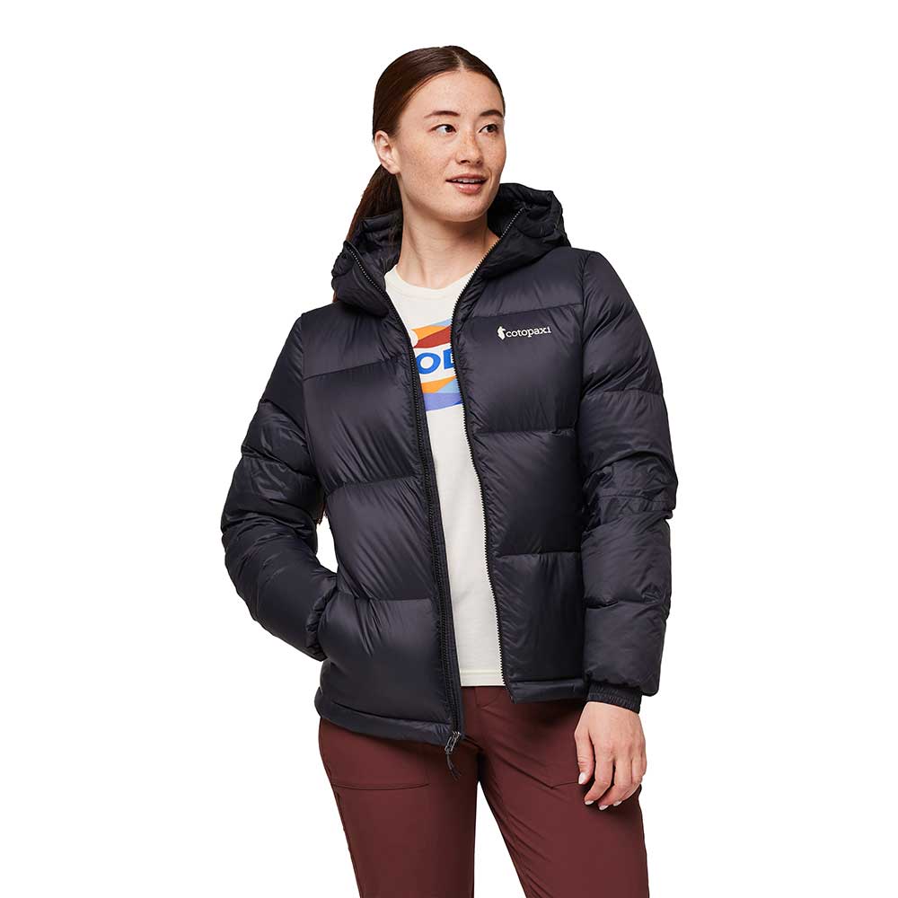 Women's Solazo Down Hooded Jacket - Cotopaxi Black